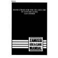 ZANUSSI GC9502 Manual de Usuario