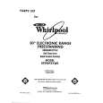 WHIRLPOOL RF396PXXW0 Catálogo de piezas