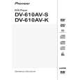 PIONEER DV-610AV-K/DXZTRA Manual de Usuario