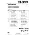 SONY XRC450W Manual de Servicio