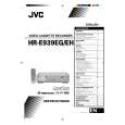JVC HR-E939EH Manual de Usuario