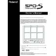 ROLAND SPD-S Manual de Usuario