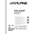 ALPINE DVA5205P Manual de Usuario