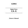 KAWAI CAX Manual de Usuario