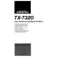 ONKYO TX-7320 Manual de Usuario