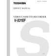 TOSHIBA V-831EF Manual de Servicio