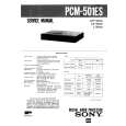 SONY PCM501ES Manual de Servicio
