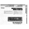 PIONEER KEH-P8200RDS Manual de Usuario