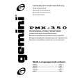 GEMINI PMX-350 Manual de Usuario
