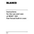 BLANCO BSO650X Manual de Usuario