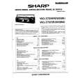 SHARP WQ272EBK Manual de Servicio
