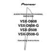 PIONEER VSXD608 Manual de Usuario