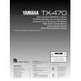 YAMAHA TX-470 Manual de Usuario