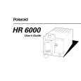 POLAROID HR6000 Manual del propietario