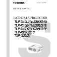 TOSHIBA TLP-X20E Manual de Servicio