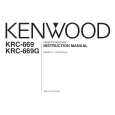 KENWOOD KRC-669G Manual de Usuario