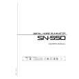 ROLAND SN-550 Manual de Usuario
