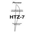 PIONEER HTZ-7 Manual de Usuario