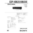 SONY CDP-XB920 Manual de Servicio