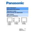 PANASONIC CT27E13 Manual de Usuario
