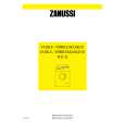 ZANUSSI WD12INPUT Manual de Usuario