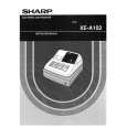 SHARP XE-A102 Manual de Usuario