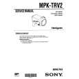 SONY MPK-TRV2 Manual de Servicio