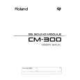 ROLAND CM-300 Manual de Usuario