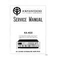 KENWOOD KA-400 Manual de Servicio