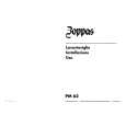 ZOPPAS PM62 Manual de Usuario