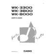 CASIO WK-8000 Manual de Usuario