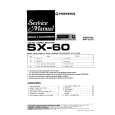 PIONEER SX-60 Manual de Servicio
