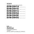 SONY BVM-D9H5A Manual de Servicio