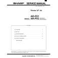 SHARP AR-PX2 Manual de Servicio