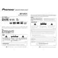 PIONEER DVR-111CHG/BXV/CN5 Manual de Usuario