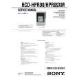SONY HCD-HPR90 Manual de Servicio