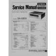 PANASONIC SA-5800 Manual de Servicio