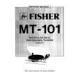 FISHER MT-101 Manual de Servicio