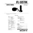 SONY IFL-505TRK Manual de Servicio
