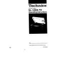 TECHNICS SL-1200LTD Manual de Usuario