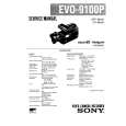 SONY EVO-9100P Manual de Servicio