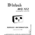 MCINTOSH MQ102 Manual de Servicio