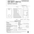 KENWOOD SW-38HT Manual de Servicio