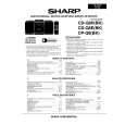 SHARP CD-Q8E Manual de Usuario