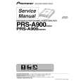PIONEER PRS-A900/XS/EW5 Manual de Servicio
