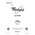 WHIRLPOOL LG7686XPW1 Catálogo de piezas