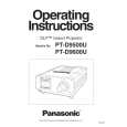 PANASONIC PTD9600U Manual de Usuario