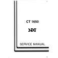 SEG CT1650 Manual de Servicio
