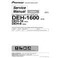 PIONEER DEH-16/XU/UC Manual de Servicio