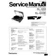 TECHNICS SL-Q33 Manual de Servicio
